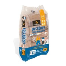 Bûches WOODSTOCK, sac 25 Dm3, ( 30 cm ), Feuillus – ChauffageHiver