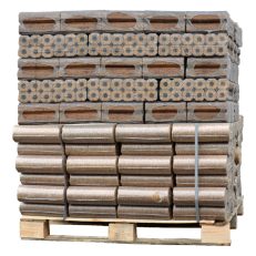 Palette Mixte de briquettes de bois Pini Kay + Nestro Mix (960Kg) – ChauffageHiver